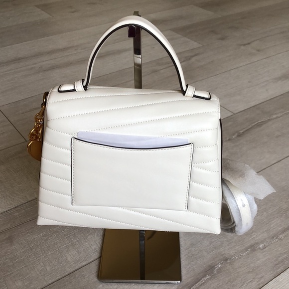 TORY BURCH KIRA CHEVRON TOPHANDLE SATCHEL - Picture 5 of 9